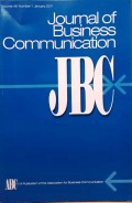 Journal of Business Communication JBC