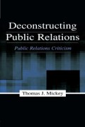 Deconstructing Public Relations : Public Relations Criticism