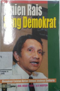 Amien Rais Sang Demokrat