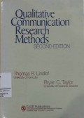 Qualitative Communication Research Methods