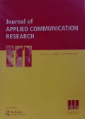 Journal Of Applied Communication Research