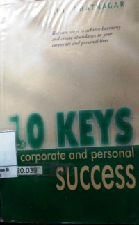 10 Keys to Corporate and Personal Success