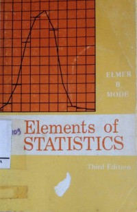 Elements of STATISTICS