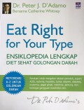 Ensiklopedia lengkap diet sehat golongan darah