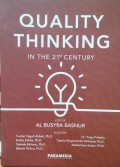 Quality Thinking  In The 21st Century