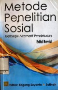 Metode Penelitian Sosial : Berbagai Alternatif Pendekatan (Edisi Revisi)