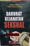 Darurat Kejahatan Seksual