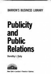 Publicity and Public Relations