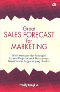 Great Sales Forecast For Marketing