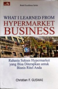 What I Learned From Hypermarket Business