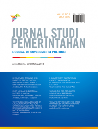 Journal Goverment and Politics