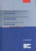 Kamus Keamanan Komprehensif Indonesia: Terminologi