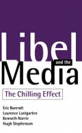 Libel and the media : the chilling effect