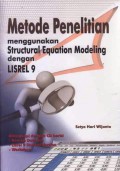 Metode Penelitian Menggunakan Structural Equation Modeling dg Lisrel 9.