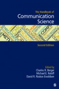 The handbook of communication science