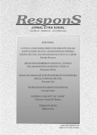 Respons: Jurnal Etika Sosial