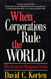 When Corporations Rule The World