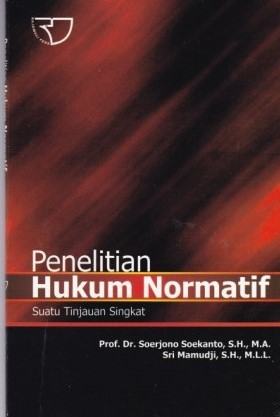 Penelitian Hukum Normatif Suatu Tinjauan Singkat