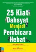 25 Kiat Dahsyat Menjadi Pembicara Hebat
