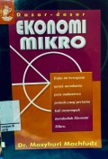 Dasar-dasar Ekonomi Mikro