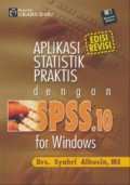 Aplikasi Statistik Praktis dengan Menggunakan SPSS 10 for Windows