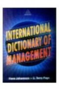 Internasional Dictionary of Management