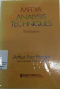 Media Analysis Techniques