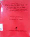 Perspectives on Organizational Communication
