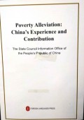 Poverty Alleviation China's Experience and contribution