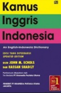 Kamus Inggris Indonesia : An English-Indonesian Dictionary