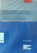 Kamus Keamanan Komprehensif Indonesia: Akronim dan Singkatan