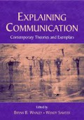 Explaining Communication : Contemporary Theories and Exemplars.