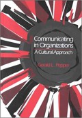 Communicating In Organizations A Cultural Approach