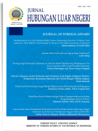 Jurnal Hubungan Luar Negeri : Journal of Foreign Affairs