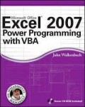 Microsoft office Excel 2007 ;Power Programming with VBA