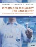 Information Technology For Management : On Demand Strategies for Performance, Growth,  and Sustainability