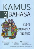 Kamus 3 Bahasa : Korea Indonesia Inggris
