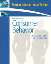 Consumer behaviour (9th edition)