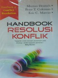 Handbook Resolusi Konflik