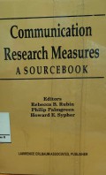 Communication Research Measure : A  Sourcebook