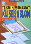 Teknik Membuat Klise Sablon