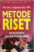 Metode Riset Aplikasinya dalam Pemasaran (Edisi Ketujuh)